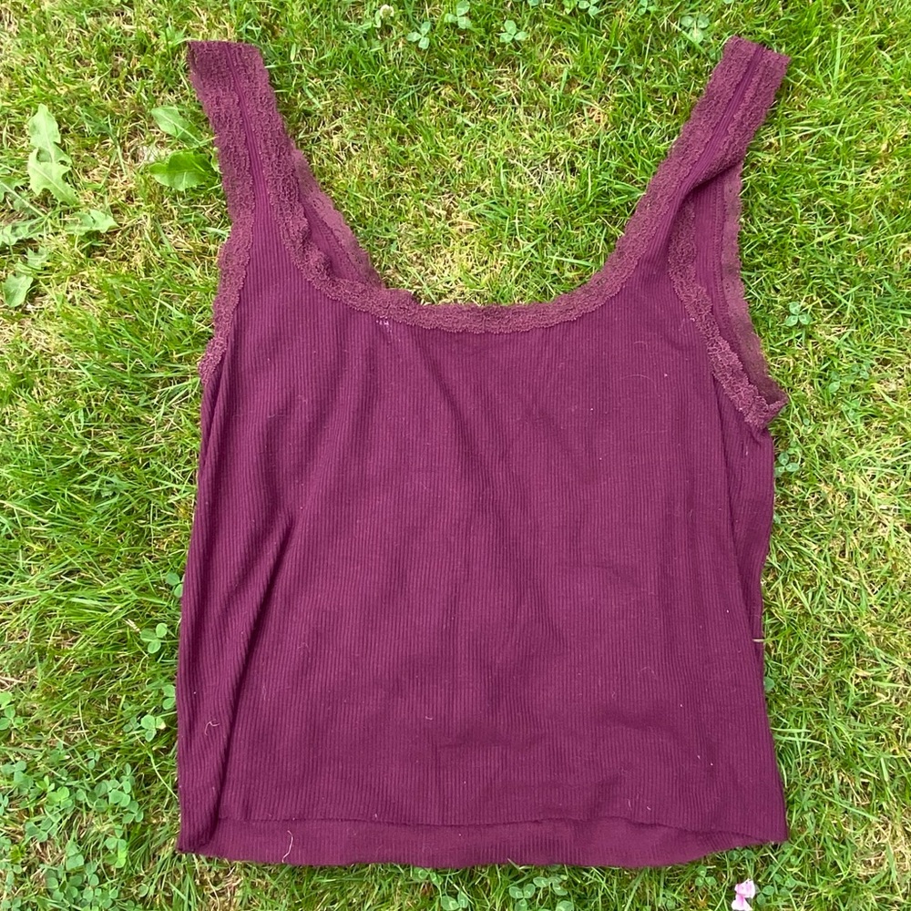 lace tank top american eagle